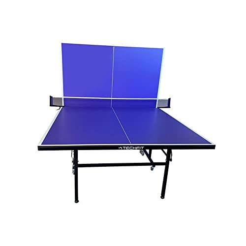 TechFit Tischtennistisch Indoor – robust, klappbar, blau
