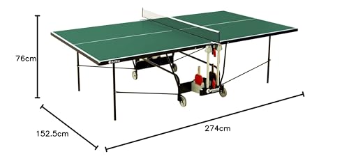 Sponeta S 1-72 E Tischtennistisch – Outdoor, klappbar, grün