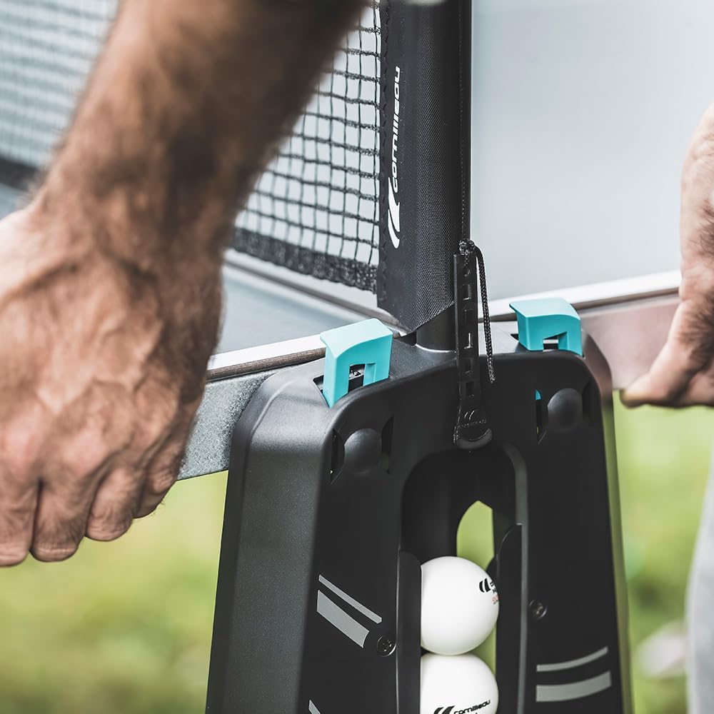 CORNILLEAU 100X Tischtennistisch – Outdoor, klappbar, wetterfest