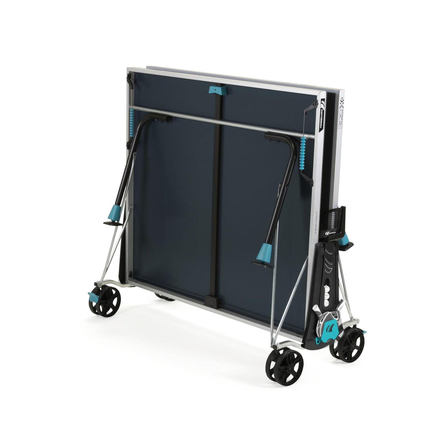 Cornilleau 300x Tischtennistisch – Indoor & Outdoor, klappbar, blau