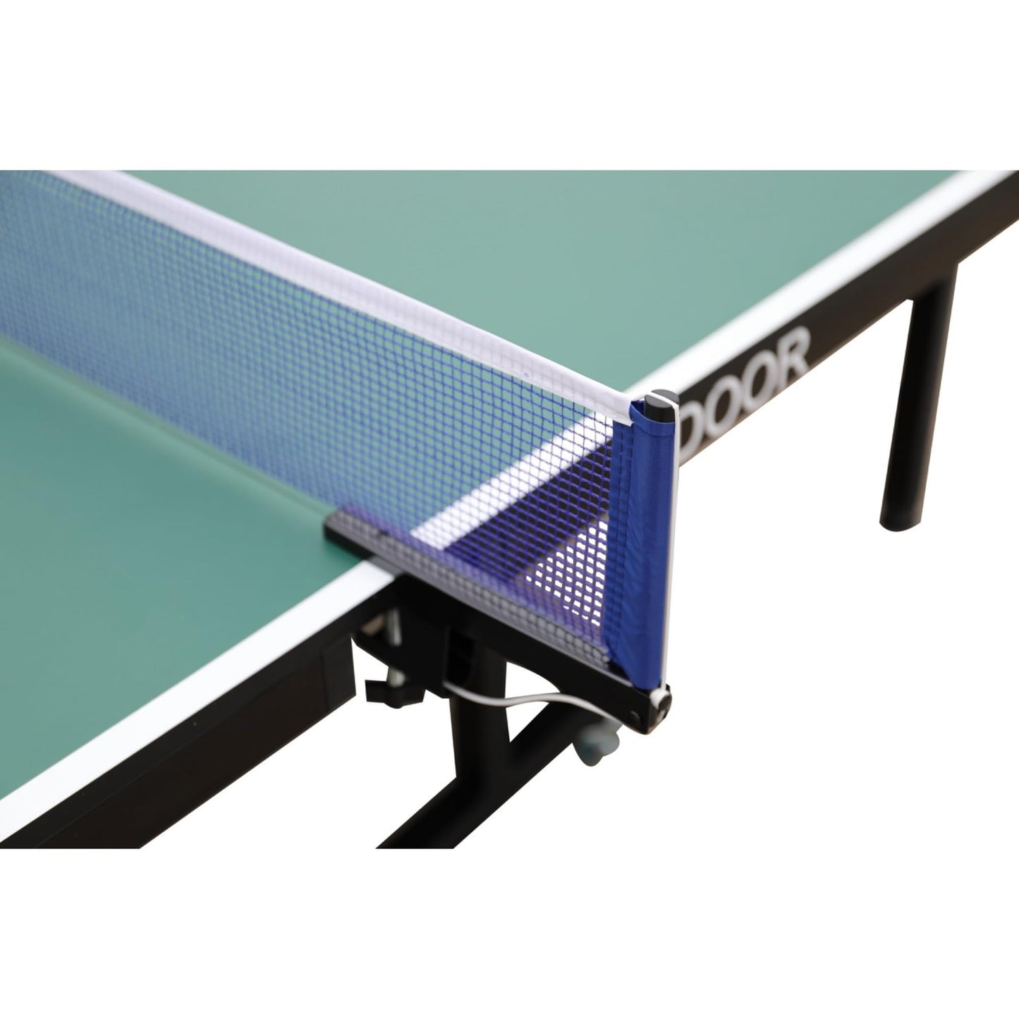 TechFit Klappbarer Tischtennistisch – Premium, mit Rollen, schwarz