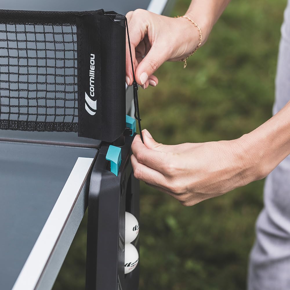 CORNILLEAU 100X Tischtennistisch – Outdoor, klappbar, wetterfest
