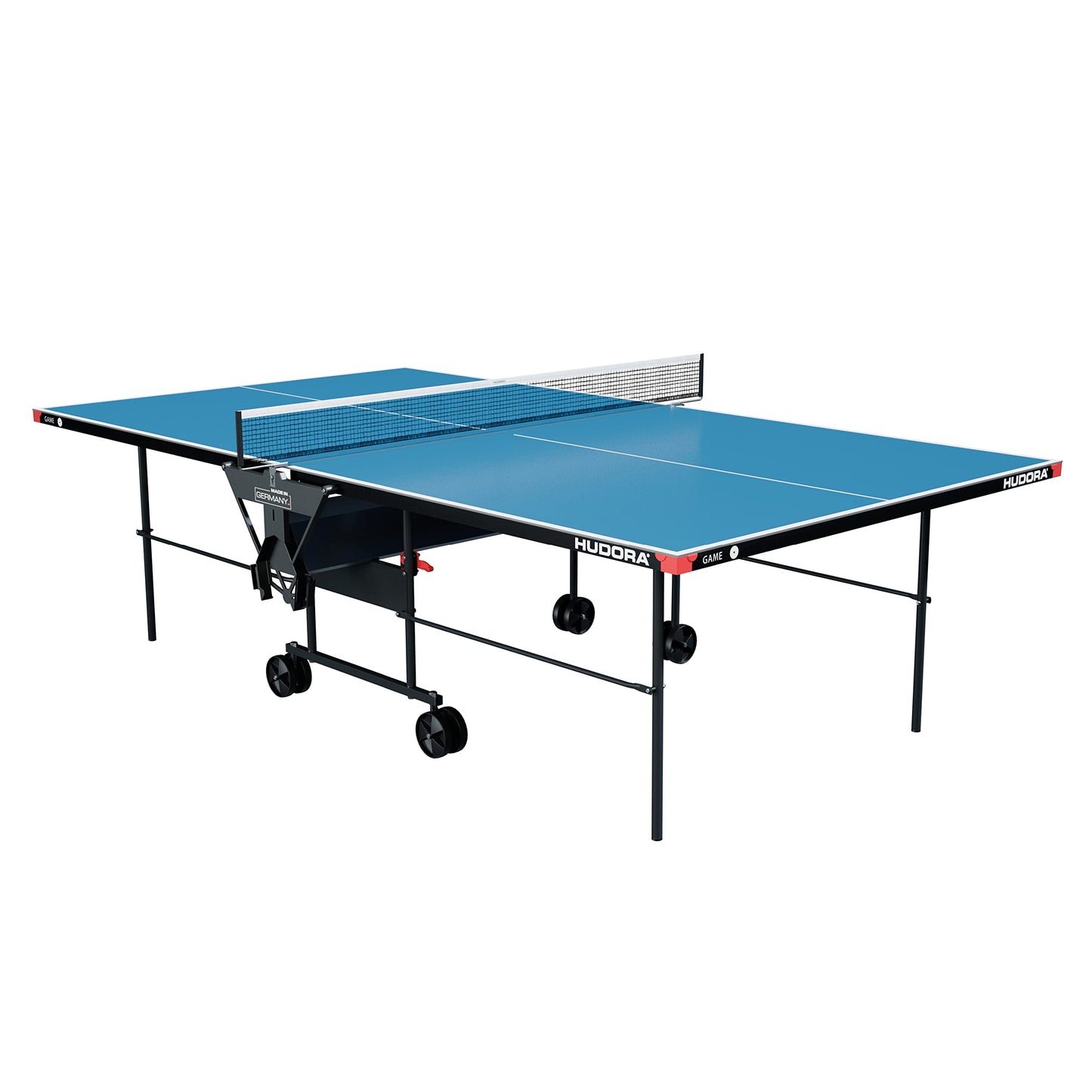 HUDORA Game Tischtennistisch – klappbar, wetterfest, Indoor & Outdoor