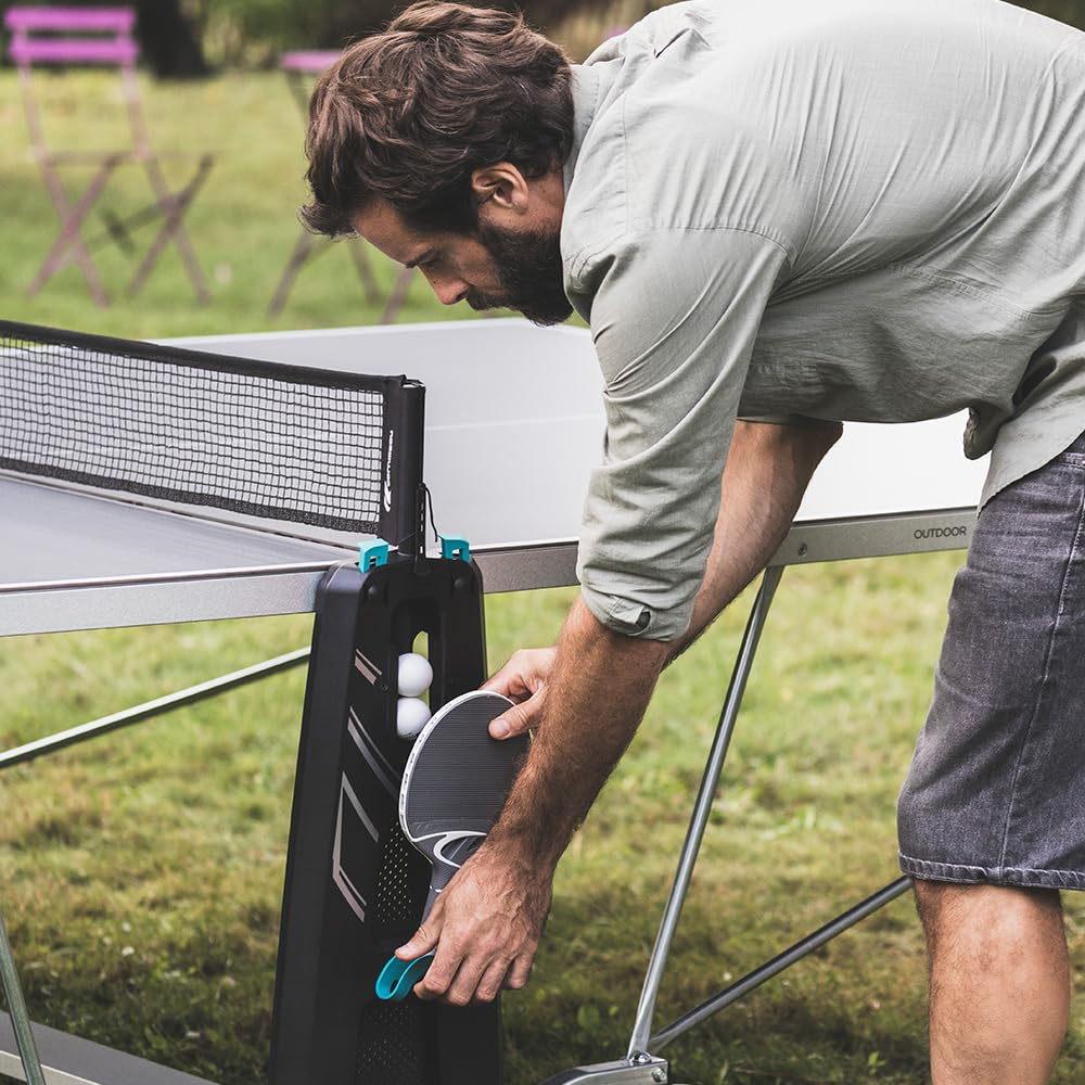 CORNILLEAU 100X Tischtennistisch – Outdoor, klappbar, wetterfest