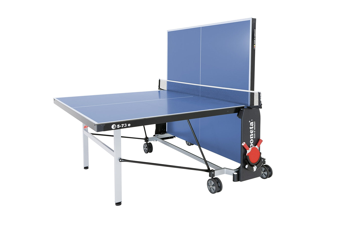 Sponeta Deluxe Compact S5-73e Tischtennistisch – Outdoor, klappbar, blau