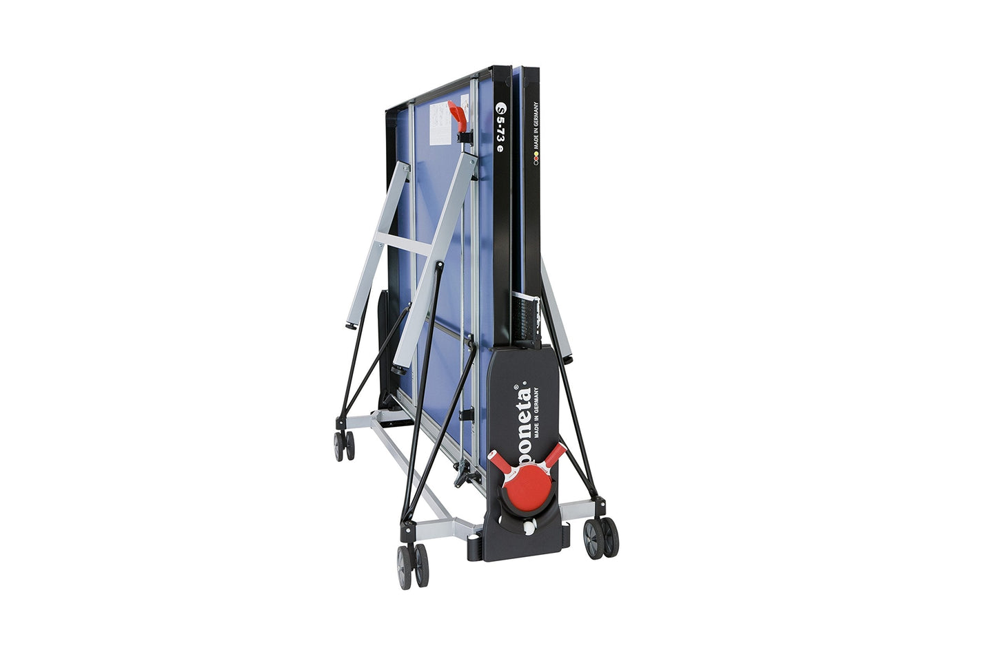 Sponeta Deluxe Compact S5-73e Tischtennistisch – Outdoor, klappbar, blau