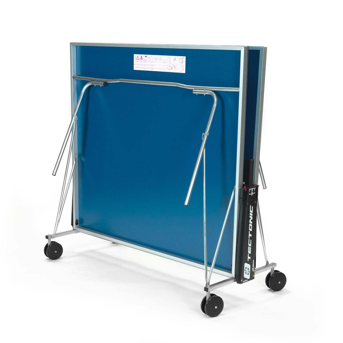Tectonic Tischtennistisch – Outdoor, klappbar, wetterfest, blau