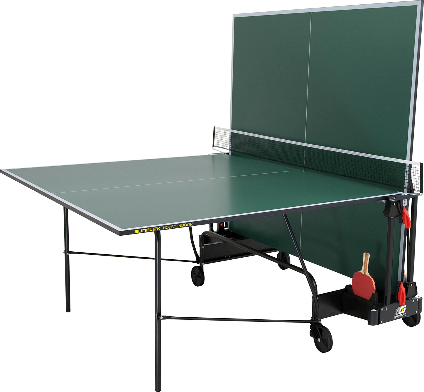 sunflex Tischtennistisch Hobby – Indoor, grün, klappbar