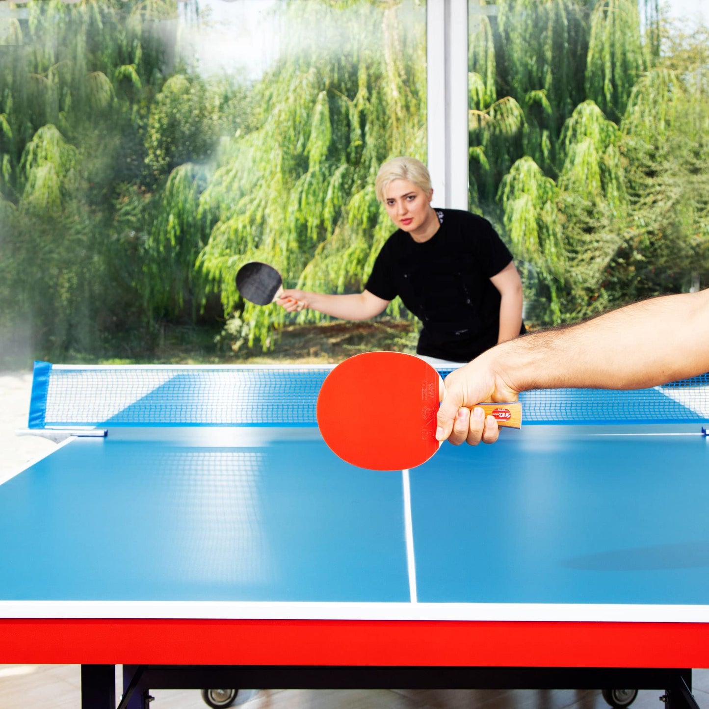 NIMAXES ITTS11 Tischtennistisch – Klappbar, Indoor & Outdoor