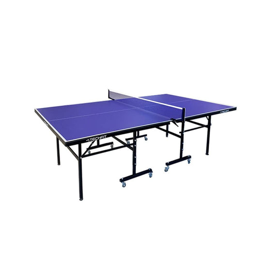 TechFit Tischtennistisch Indoor – robust, klappbar, blau