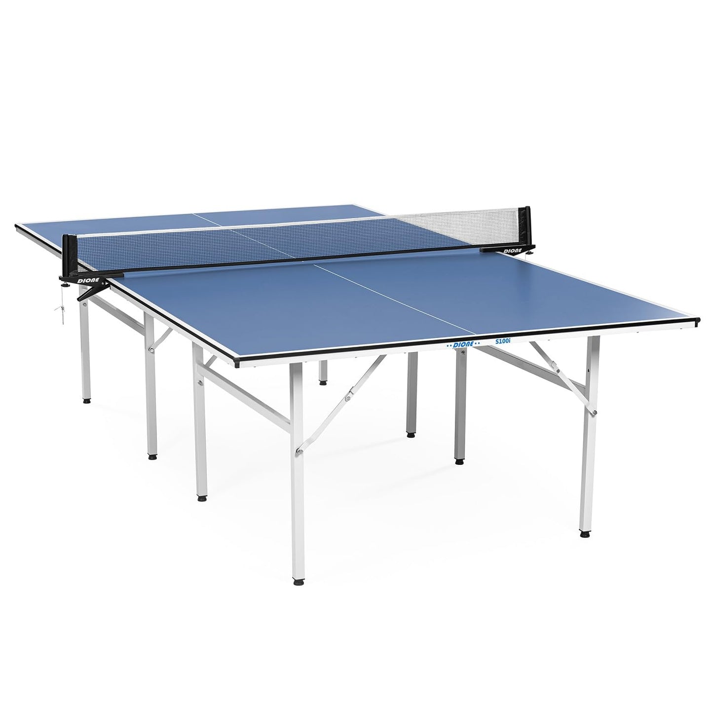 Dione S100i Tischtennistisch – Indoor, vormontiert, blau