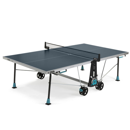 Cornilleau 300x Tischtennistisch – Indoor & Outdoor, klappbar, blau
